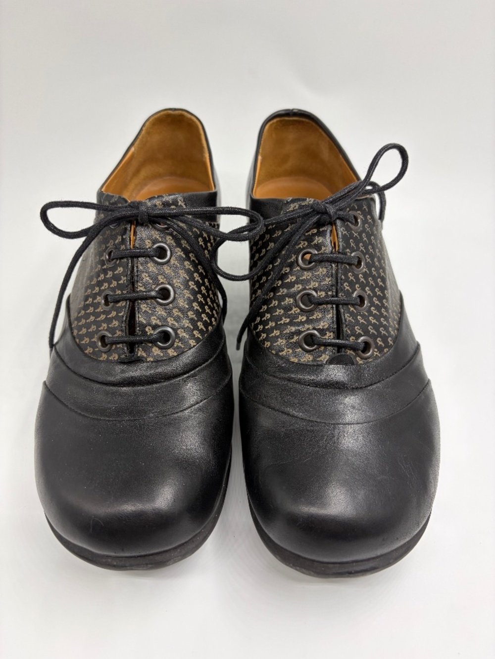 Fluevog Promise Black Oxford Heels Size 8 | Hopes Collection